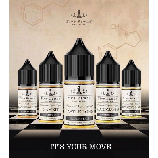 Five Pawns Castle Long Salt Likit 30ML