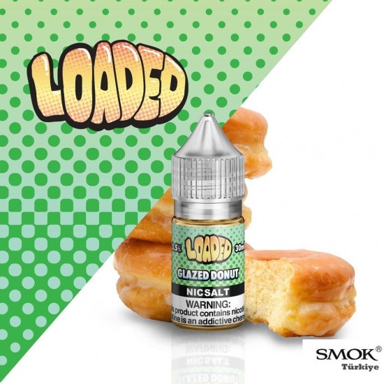 LOADED GLAZED DONUT SALT LİKİT 30ML