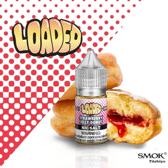 LOADED STRAWBERRY JELLY DONUT SALT LİKİT 30ML