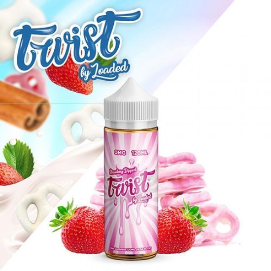 Loaded Twist Strawberry Dipped 120ml