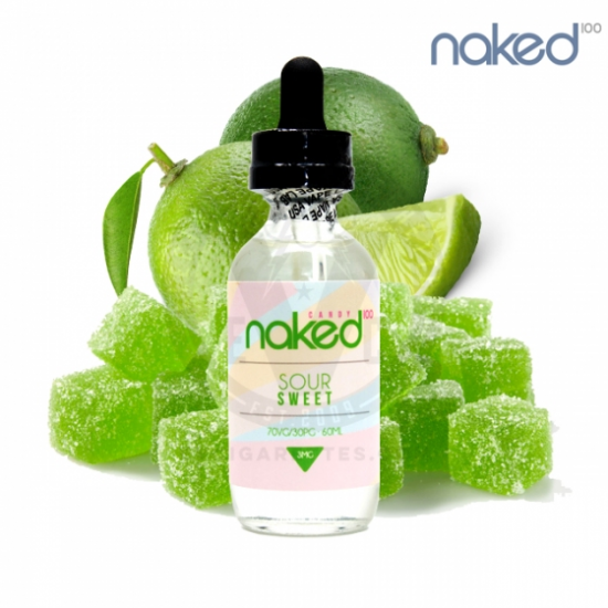 Naked 100 E Likit Sour Sweet - 60ml