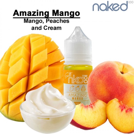 NKD 100 SALT E-LİKİT - AMAZING MANGO - 30ML