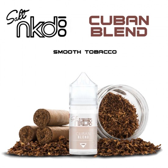 NKD100 SALT CUBAN BLEND E-LİKİT 30ML